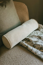 Velvet Bolster Pillow - 7