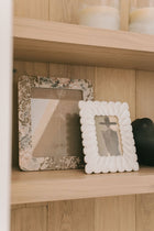 Floral Print Picture Frame