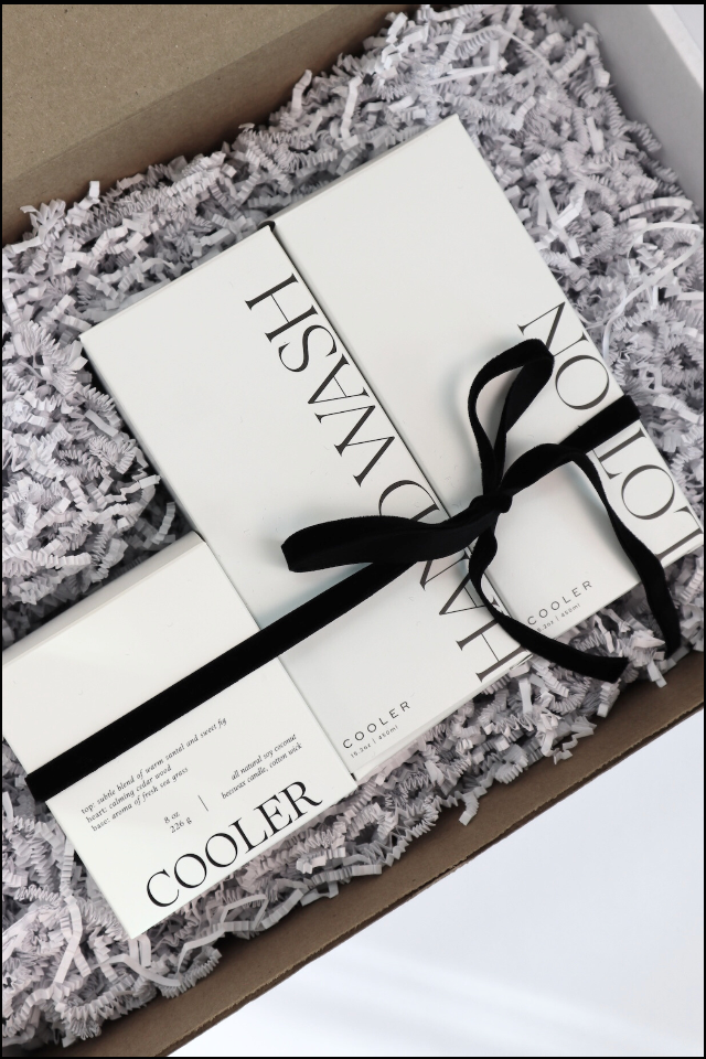 Candle, Hand Wash and Lotion Trio Gift Set