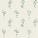 Lotus Branch Floral Wallpaper