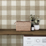Bebe Gingham Wallpaper