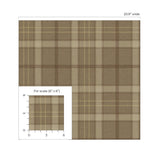 Tailor Cafe Plaid Wallpaper