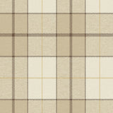 Altarinda Plaid Latte Wallpaper