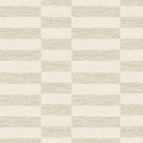 Faux Woven Stripe Natural Wallpaper