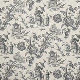 Colette Chinoiserie Graphite Wallpaper