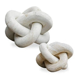 Limestone Link Outdoor Sculptures - Set of 2