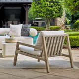 Strapped Outdoor Lounge Chair
