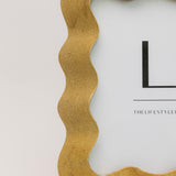 Gwenyth Wavy Frame - Gold