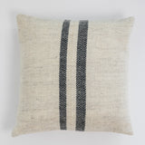 Campbell Striped Pillow - Beige - 20"x20"