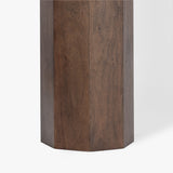 Hex Leg Marble Console Table