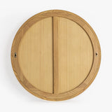 Buddy Round Oak Mirror