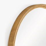 Buddy Round Oak Mirror