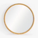 Buddy Round Oak Mirror