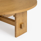 Saguaro Round Oak Coffee Table - 2 Sizes