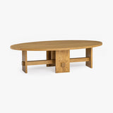 Saguaro Oval Oak Coffee Table