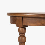Spindle Round End Table
