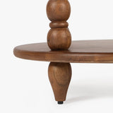 Spindle Round End Table