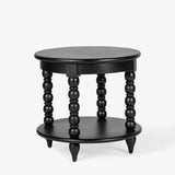 Spindle Round End Table