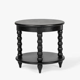 Spindle Round End Table
