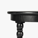 Spindle Round End Table