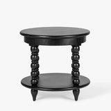 Spindle Round End Table
