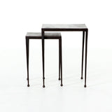 Dalston Nesting End Table Set - Rust