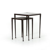 Dalston Nesting End Table Set - Rust