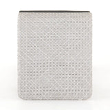 Paige Outdoor Woven Chaise - Brushed Grey