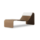 Paige Outdoor Woven Chaise - Natural Woven