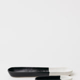 Dawson Olive Bowl - Matte Black/White - Set of 2
