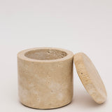 Santana Travertine Canister
