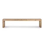 The Ruskin bench offers rustic seating