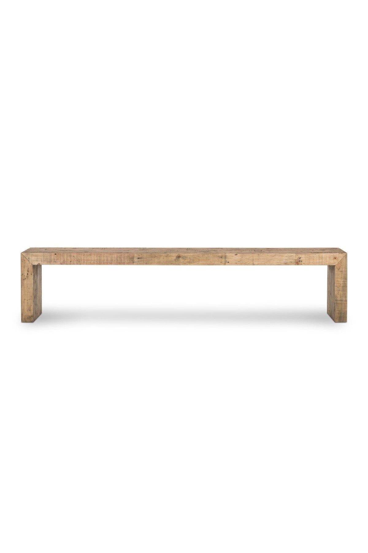The Ruskin bench offers rustic seating