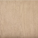 wood detail of oak nightstand