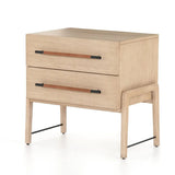 rosedale wooden oak nightstand
