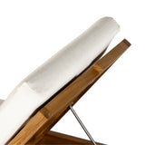 Kinta Outdoor Chaise Lounge - Cream