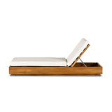 Kinta Outdoor Chaise Lounge - Cream