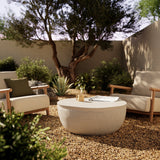 Basil Outdoor Round Coffee Table - 2 Sizes