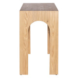 Arch Oak Console Table