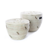 Dash Nesting Baskets with Lids - Set of 2