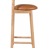 Calvin Vegan Leather Counter Stool