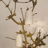 Bell Ceramic Ornaments - Set of 2