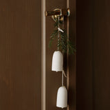 Bell Ceramic Ornaments - Set of 2
