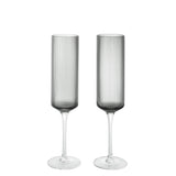 Ripple Champagne Flutes - Set of 2
