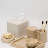 Santana Travertine Bowl
