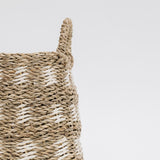 Kacey Mini Checkered Basket