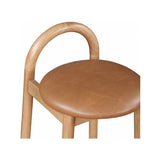 Calvin Vegan Leather Counter Stool