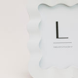 Gwenyth Wavy Frame - White