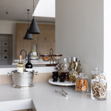 Three Bottle Wine Holder - Silver