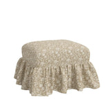 Edith Ruffle Ottoman